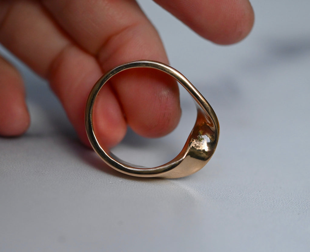 Mobius 14k Gold Ring - Made To Order