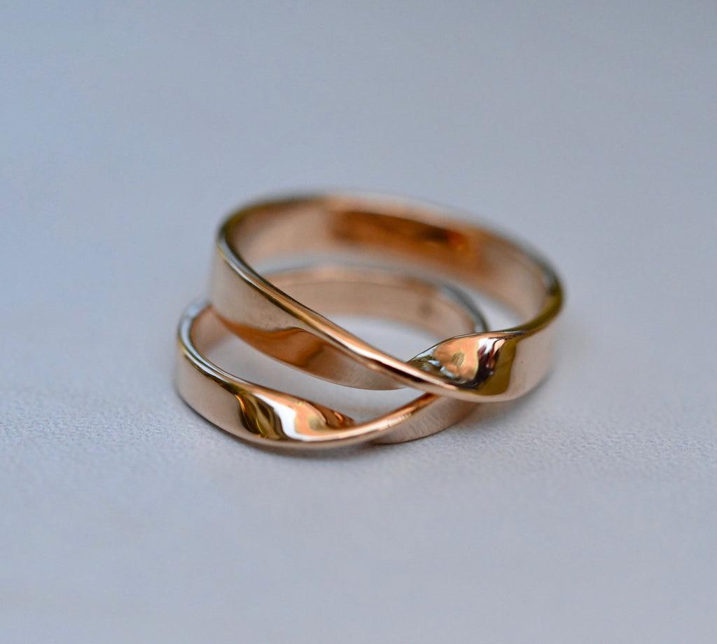 Mobius 14k Gold Ring - Made To Order