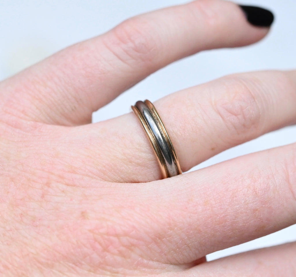 High Polish Meteorite & 14k Gold Ring - Made To Order Latta