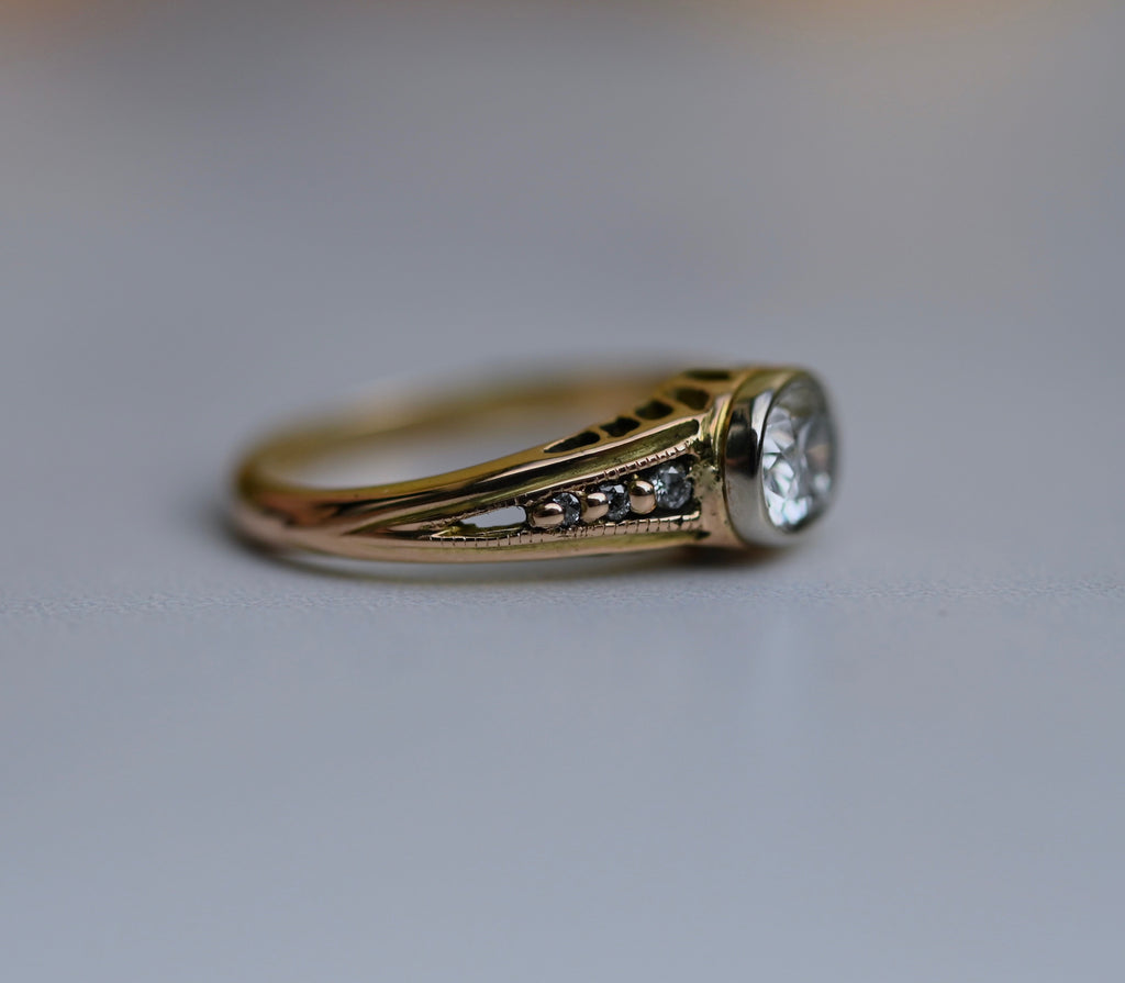 14k Gold & Diamond Customizable Ring - Made To Order Latta