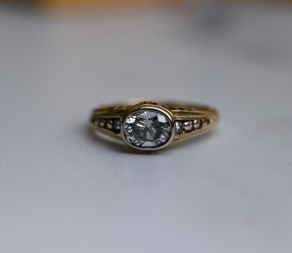 14k Gold & Diamond Customizable Ring - Made To Order Latta